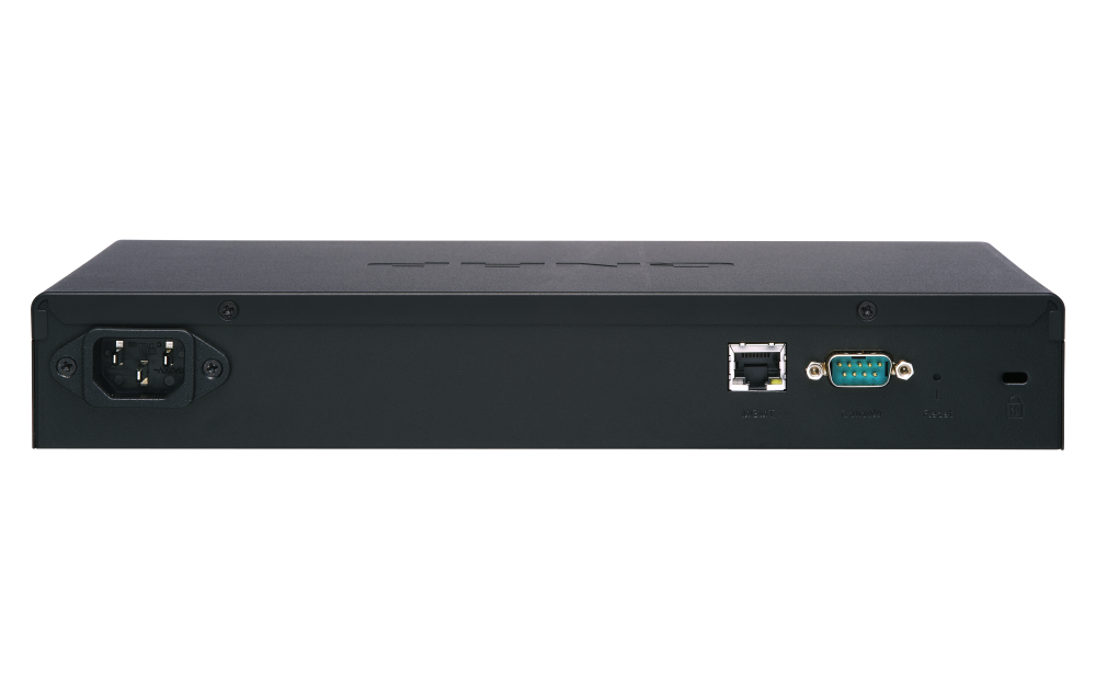 QNAP - QSW-M1208-8C-US - QNAP QSW-M1208-8C, Management Switch, 12 port of 10GbE Port Speed, 4 port SFP+, 8 port  SFP+/ NBASE-T Combo, Support for 5-speed auto Negotiation (10G/5G/2.5G/1G/100M)