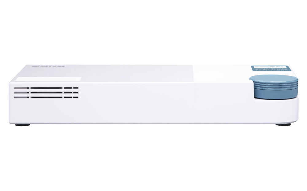 QNAP - QSW-M408-4C-US - QNAP QSW-M408-4C 12-port layer 2 managed switch. Eight 1GbE ports and four 10G SFP+/ NBASE-T Combo Ports. Easy Management with Web Browser
