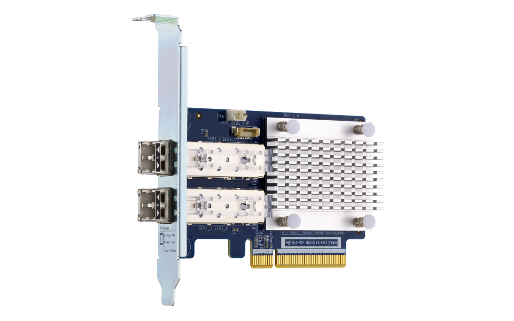 QNAP - QXP-16G2FC - 16G Fibre Channel Host Bus Adapter, 2 x transceivers are included