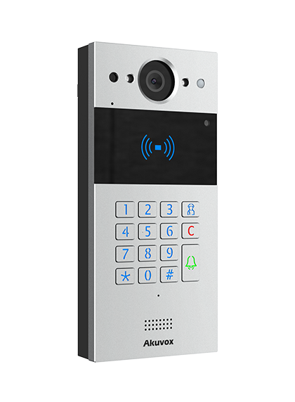 Akuvox - R20K On-Wall - Slim SIP Intercom with Keypad and RF card reader