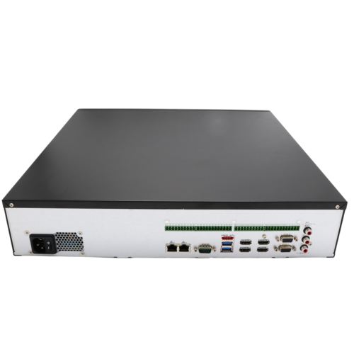 Luminys - R68-64NA - R6 Extreme Series NVR, 32MP 64 Channel 2U Dual NIC, 8SATA,  Analytics by Recorder Including Metadata, LumiSearch Supported