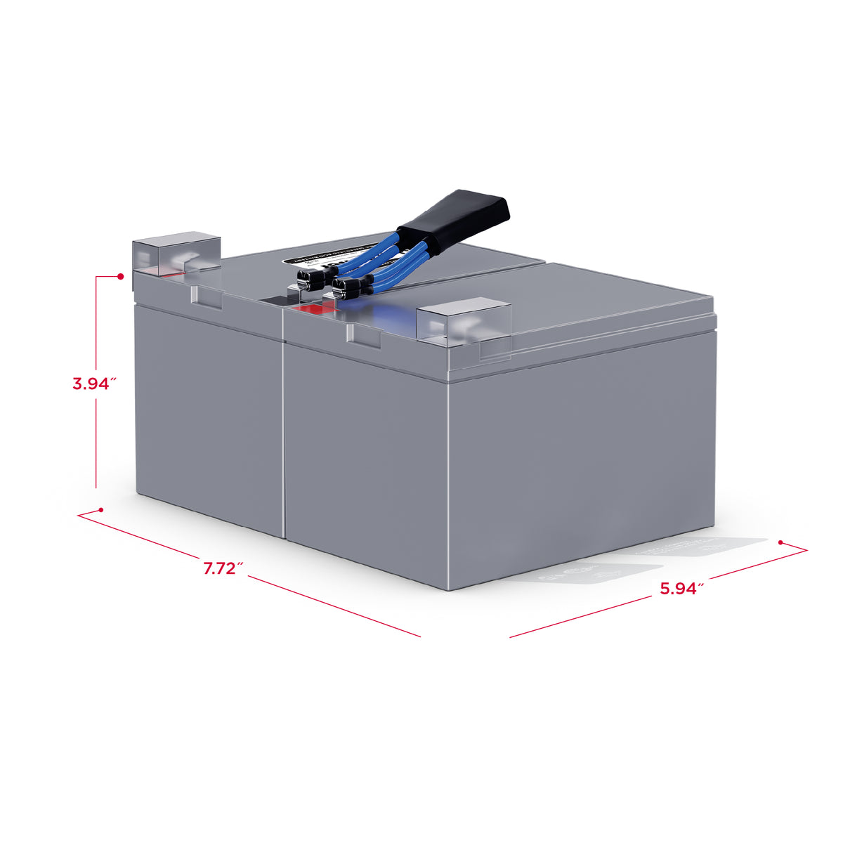 CYBERPOWER - RB12120X2B - CyberPower Replacement Battery Pack for PR1000LCD, 18 Month Warranty