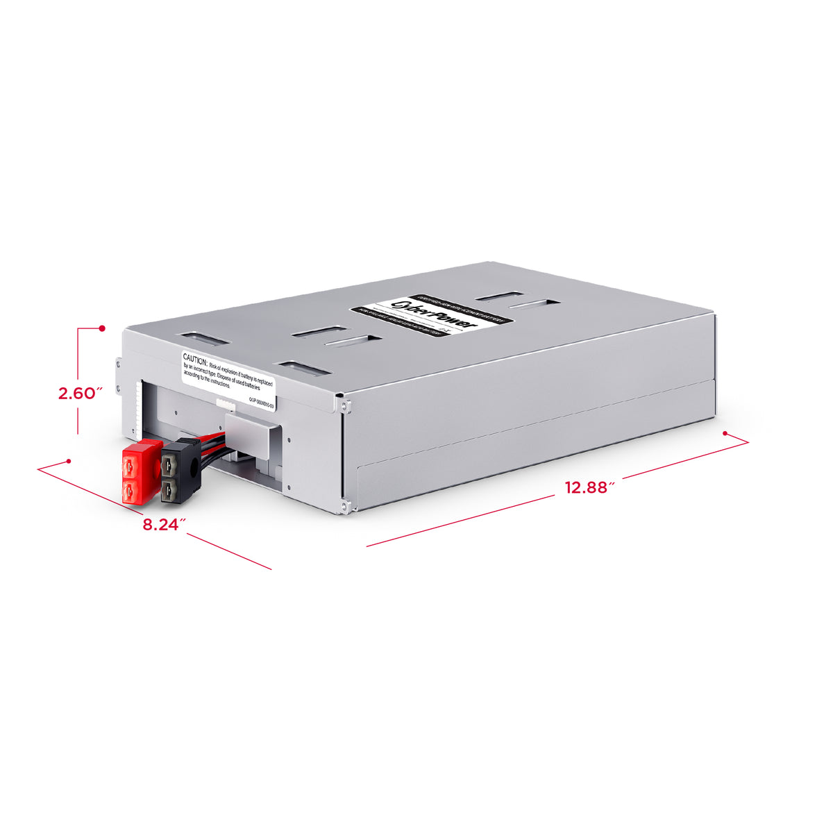 CYBERPOWER - RB1270X4C - Replacement Battery Cartridge for CPS1500AVR, 4 batteries, 12V/7AH, Sealed lead-acid, 18 month warranty