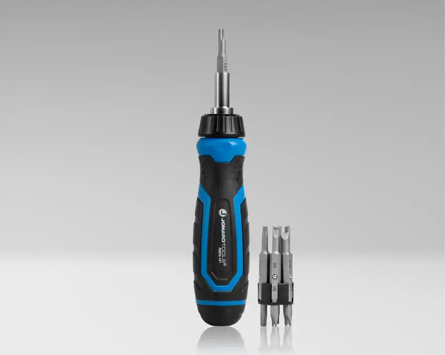 Jonard - RSDS-151 - 15-in-1 Ratcheting Screwdriver with Security Bits