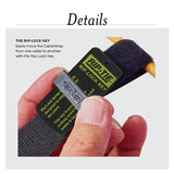 Rip-Tie - RLV-469-003-WO - 3PK Variety Pack Rip-Lock CableWrap with Write-On
