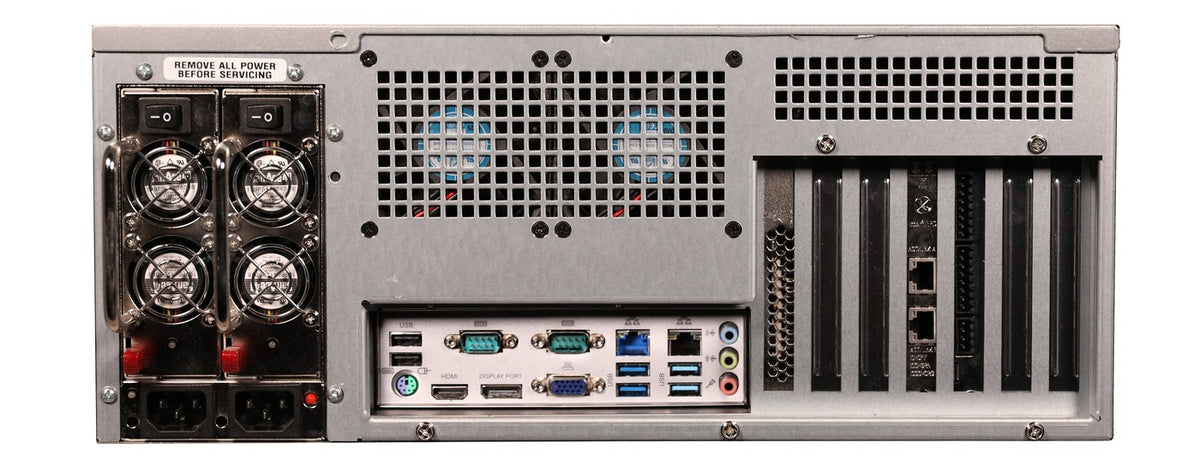 ExacqVision - S-160T-4U - 140TB S-Series Rackmount 4U Storage Server