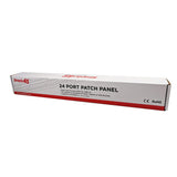 Simply 45 - S45-2024SU - 24 Port Unloaded STP Keystone Patch Panel, 1RU, Cable Management Bracket, Cable Ties and Rack Screws. 1ea/box