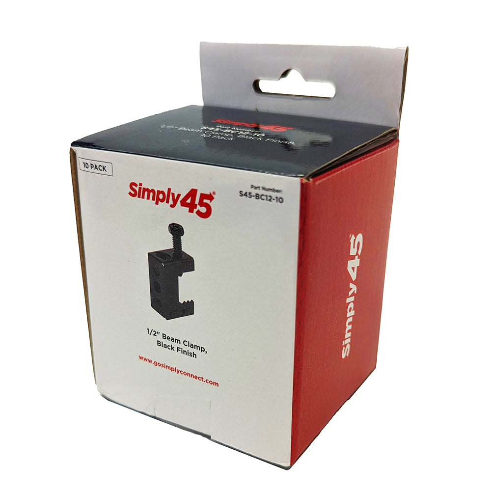 GoSimplyConnect - S45-BC12-100 - Beam Clamps For Flanges 1/8
