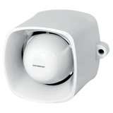 SECO-LARM - SH-816S-BQ - 9~15 VDC Self-Contained 120dB Warble-Tone Siren. 25W speaker with Audio Input