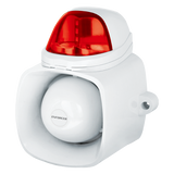 SECO-LARM - SH-816S-SQ/R - Self-Contained Siren/Strobe – Red