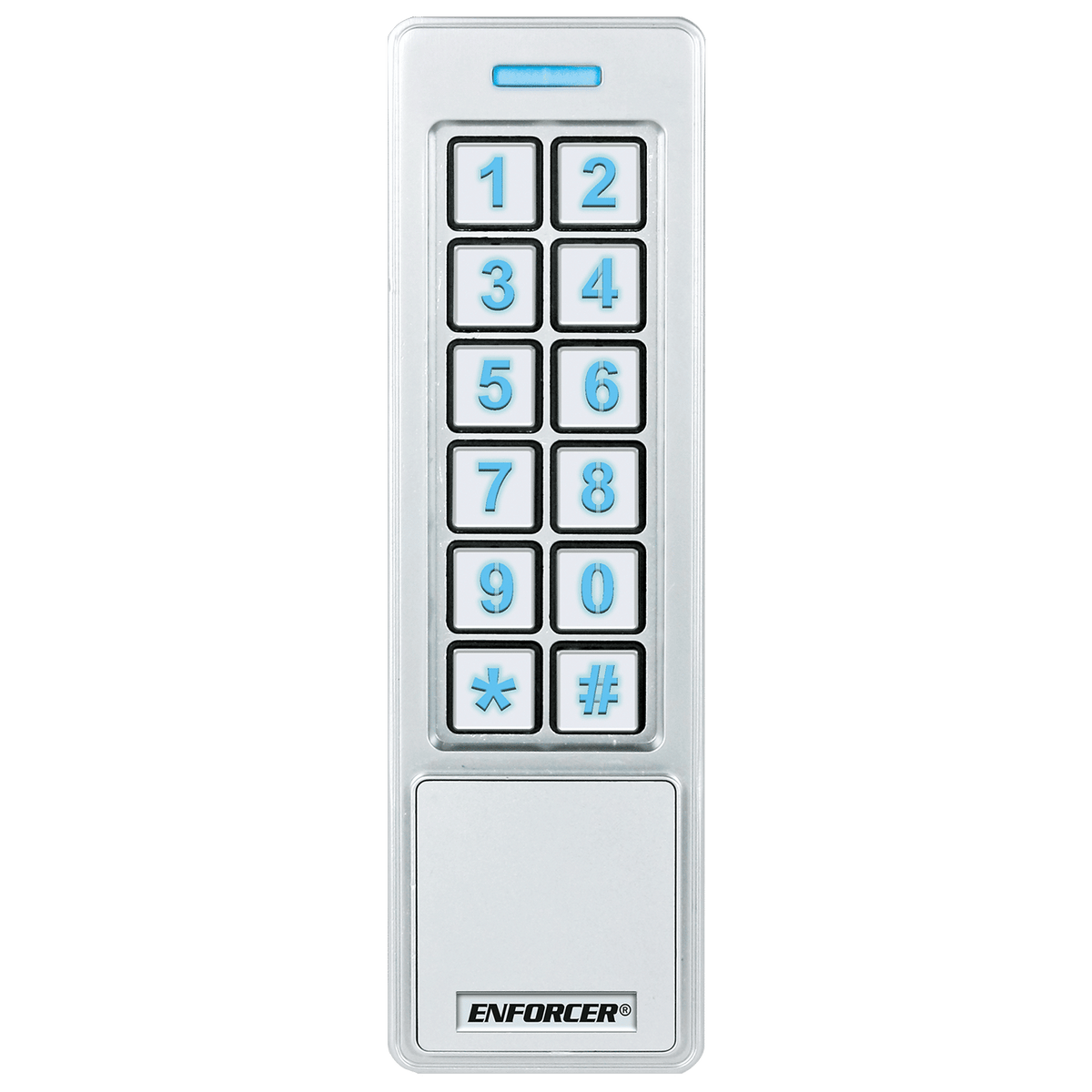 SECO-LARM - SK-B241-PQ - Bluetooth Access Controller - Mullion Keypad with Prox