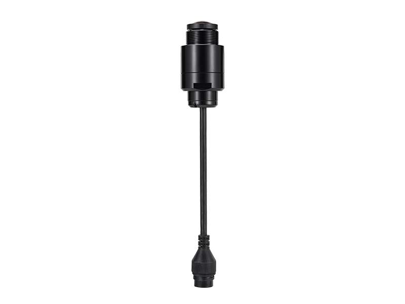 Hanwha - SLA-T1080FA - 1.6mm fixed lens module, compatible with PNM-9000QB and XNB-6002, straight body style, 2MP @ 30fps, 0.03 Lux, 187º horizontal field of view, 8 meters cable/ 26 feet cable