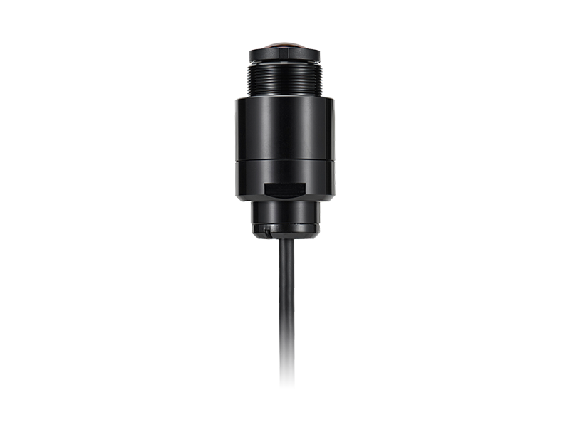 Hanwha - SLA-T1080FA - 1.6mm fixed lens module, compatible with PNM-9000QB and XNB-6002, straight body style, 2MP @ 30fps, 0.03 Lux, 187º horizontal field of view, 8 meters cable/ 26 feet cable