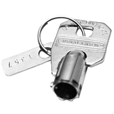SECO-LARM - SS-090KN-9 - Extra pre-cut keys for SS-090 series and the SS-095 series key locks. Key #1309. Sold in multiples of 5 (price is for 1 pc).