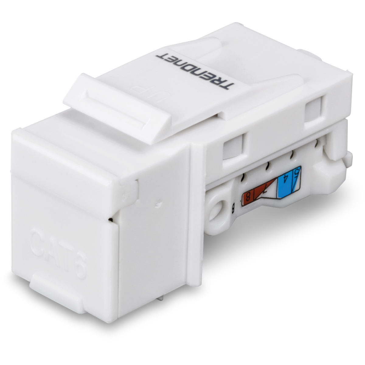 TRENDNET - TC-K25C6 - 25 Pack Cat6 RJ-45 Keystone Jack