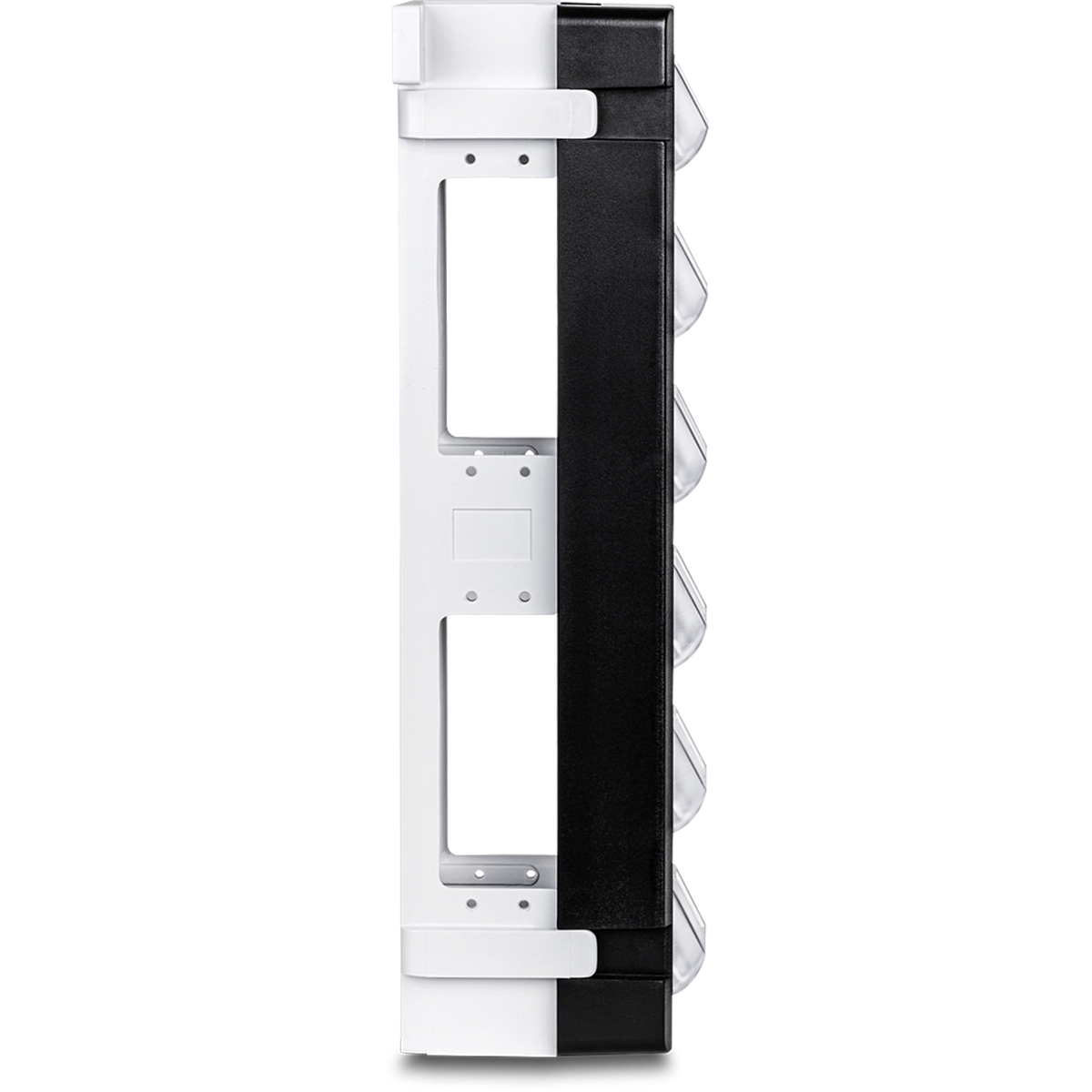 TRENDNET - TC-KP12V - 12-Port Blank Angled Wall Mount Keystone Patch Panel