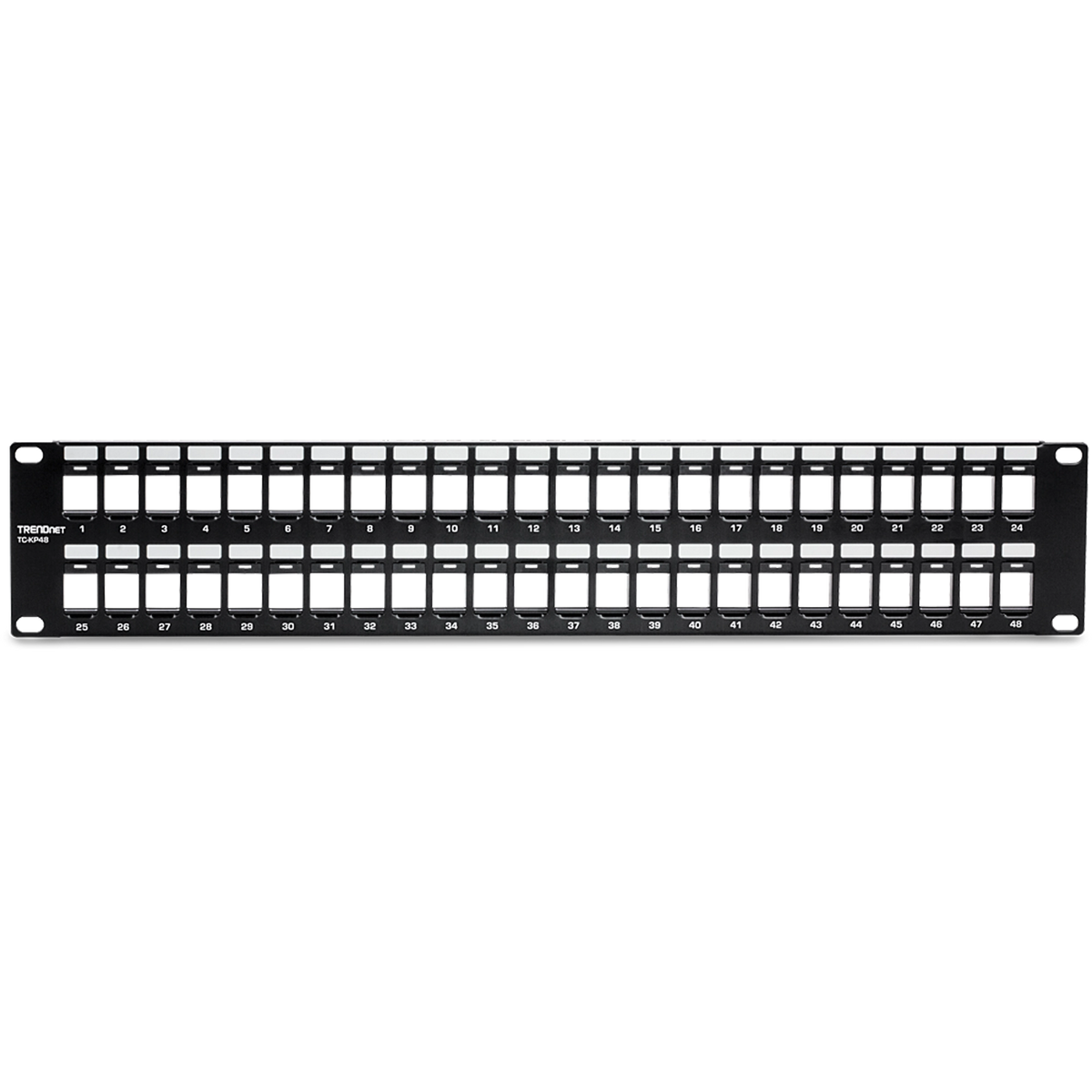 TRENDNET - TC-KP48 - 48-Port Blank Keystone Patch Panel