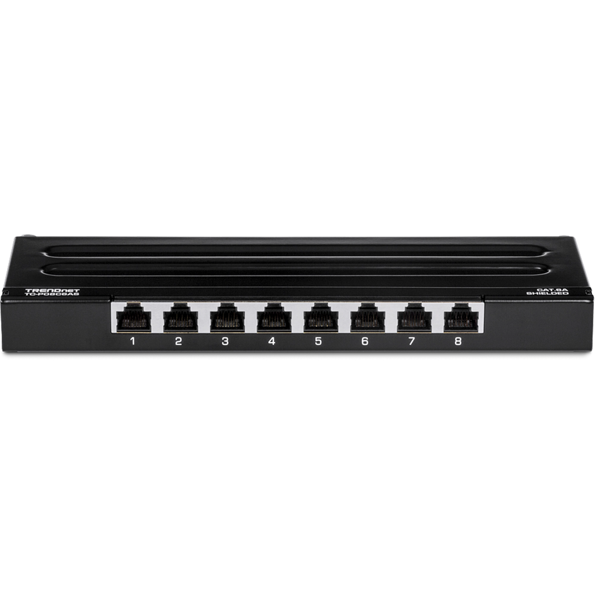 TRENDNET - TC-P08C6AS - 8-Port Cat6A Shielded Wall