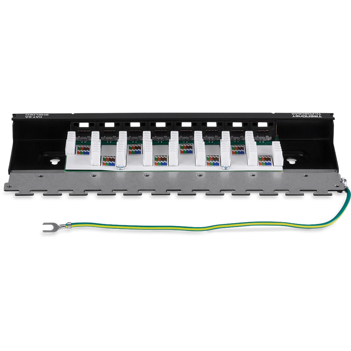 TRENDNET - TC-P08C6AS - 8-Port Cat6A Shielded Wall