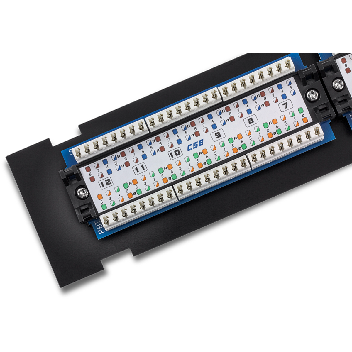 TRENDNET - TC-P12C5V - 12-Port Cat5e Unshielded Wall Mount Patch Panel with Included 89D Bracket