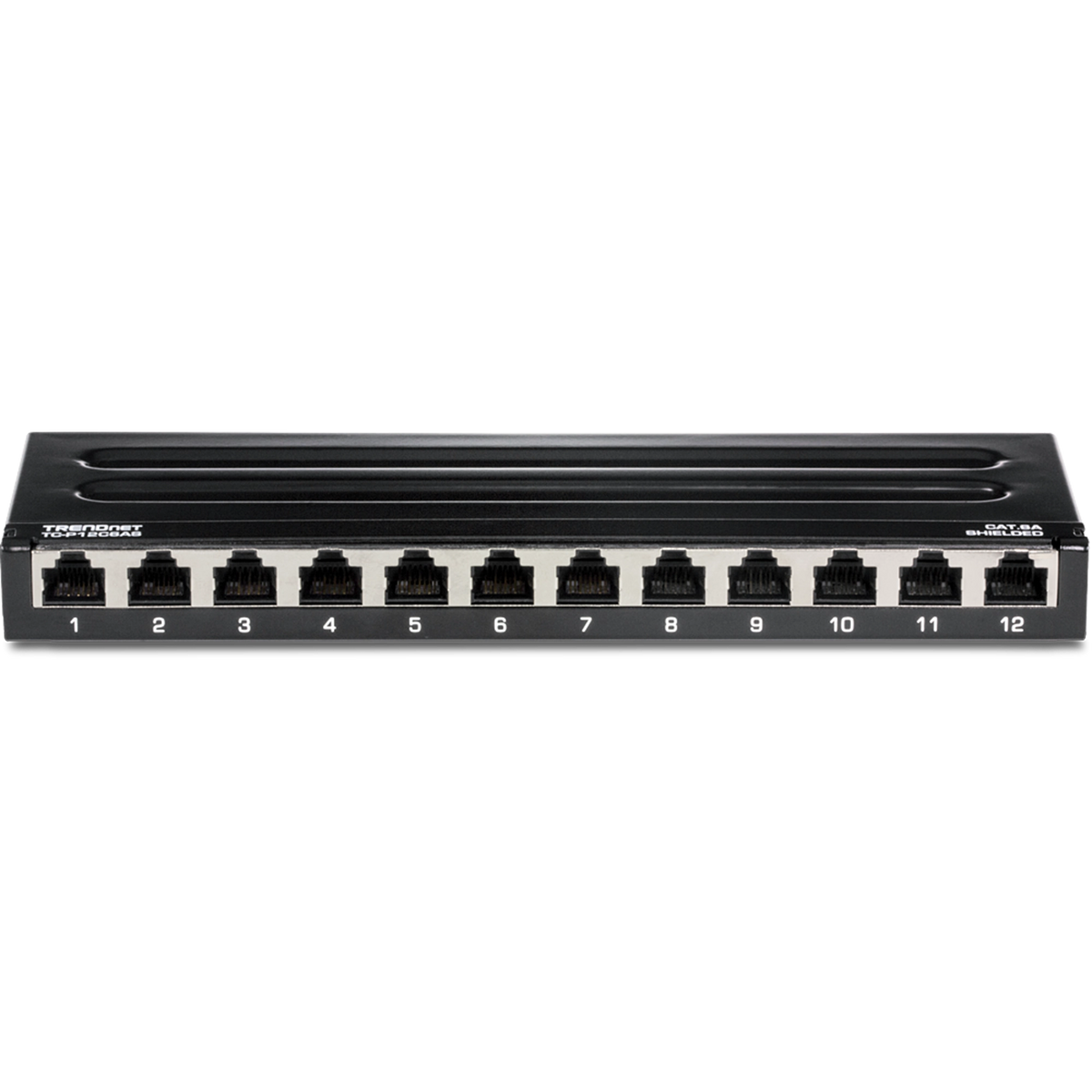 TRENDNET - TC-P12C6AS - 12-Port Cat6A Shielded