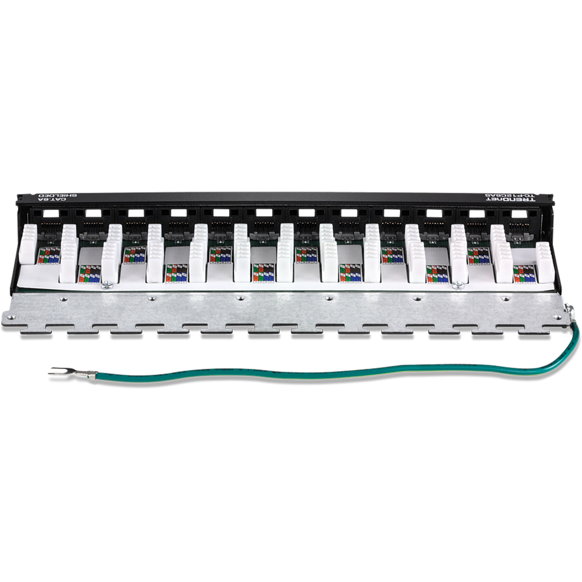 TRENDNET - TC-P12C6AS - 12-Port Cat6A Shielded