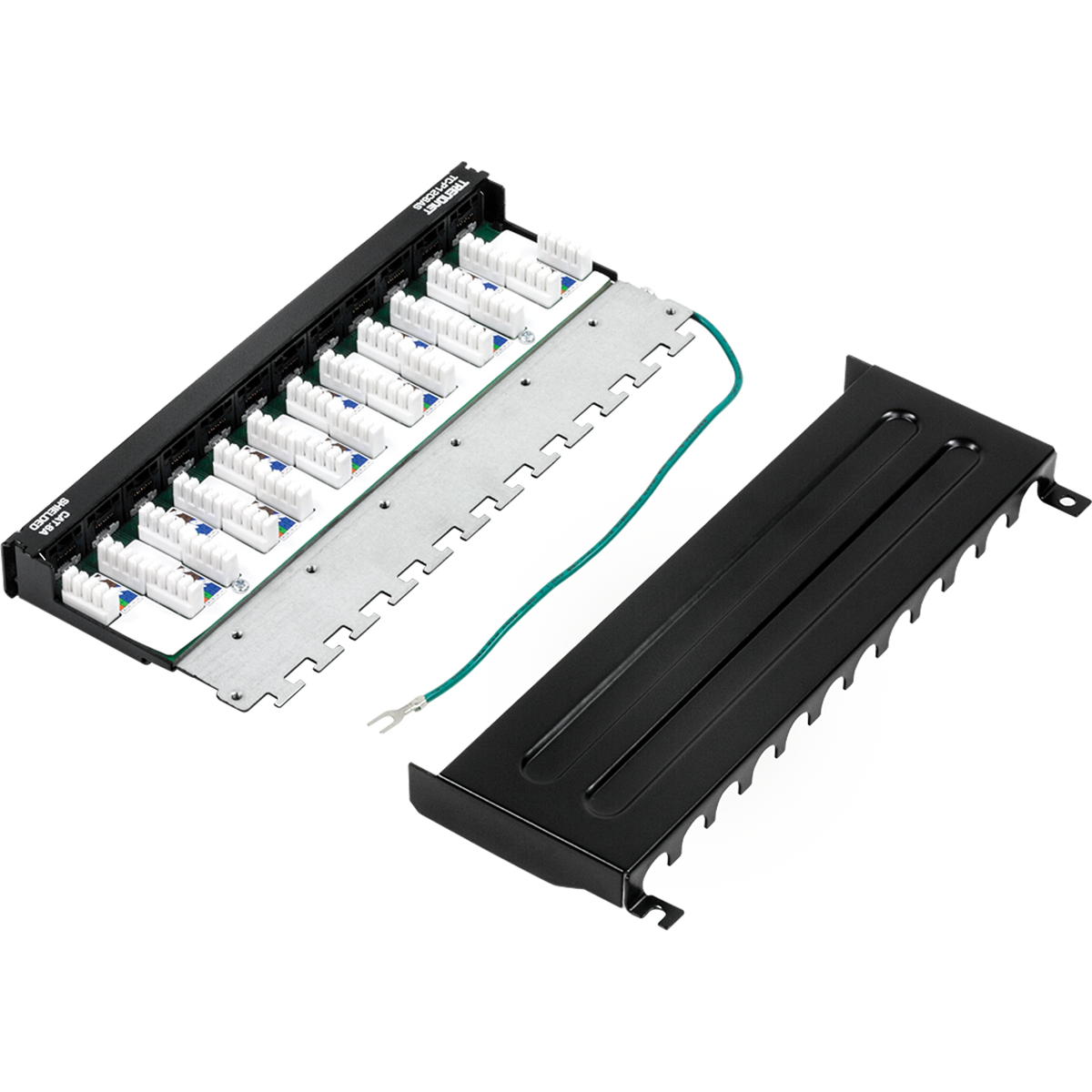 TRENDNET - TC-P12C6AS - 12-Port Cat6A Shielded