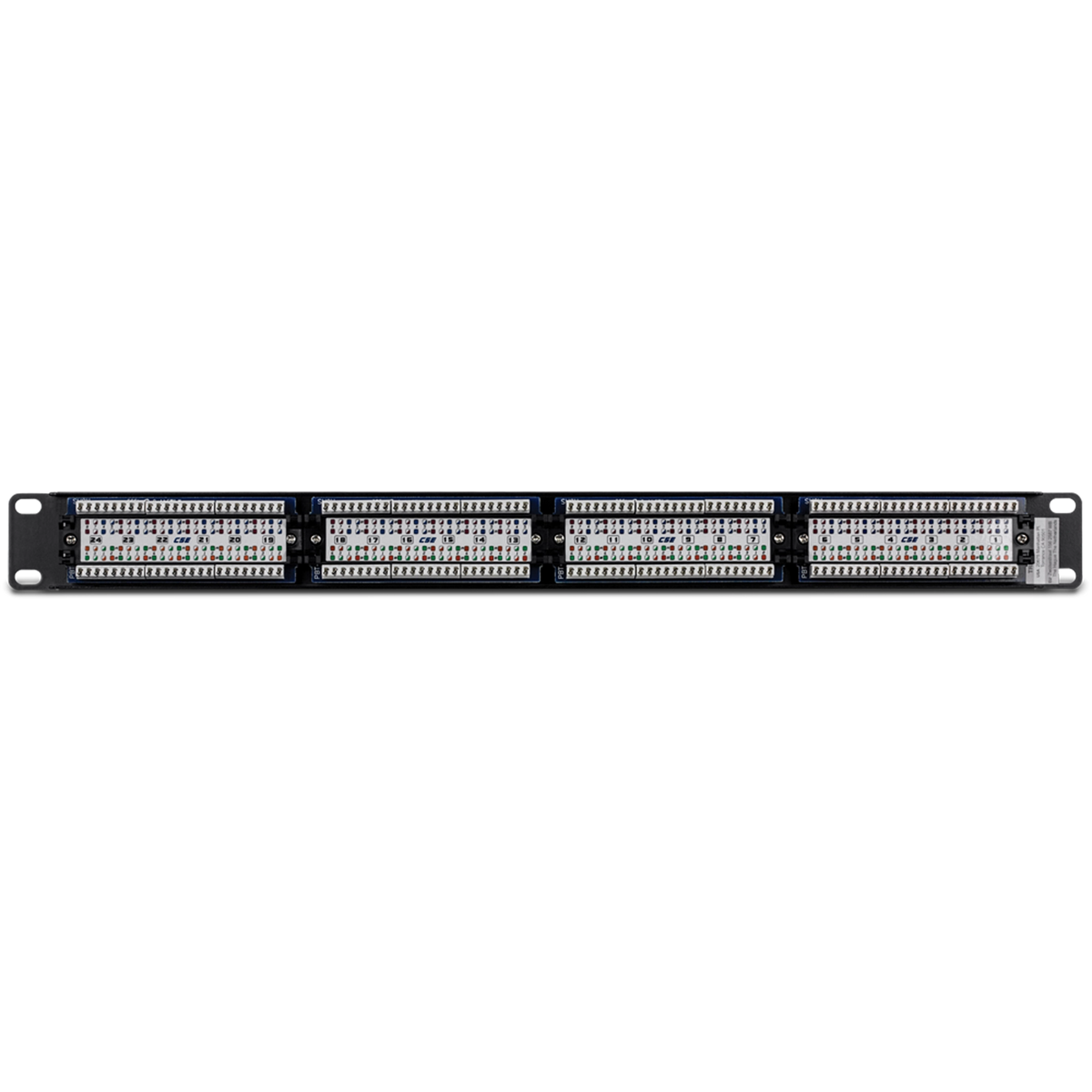 TRENDNET - TC-P24C5E - Cat5/5e 24-port Unshielded Patch Panel