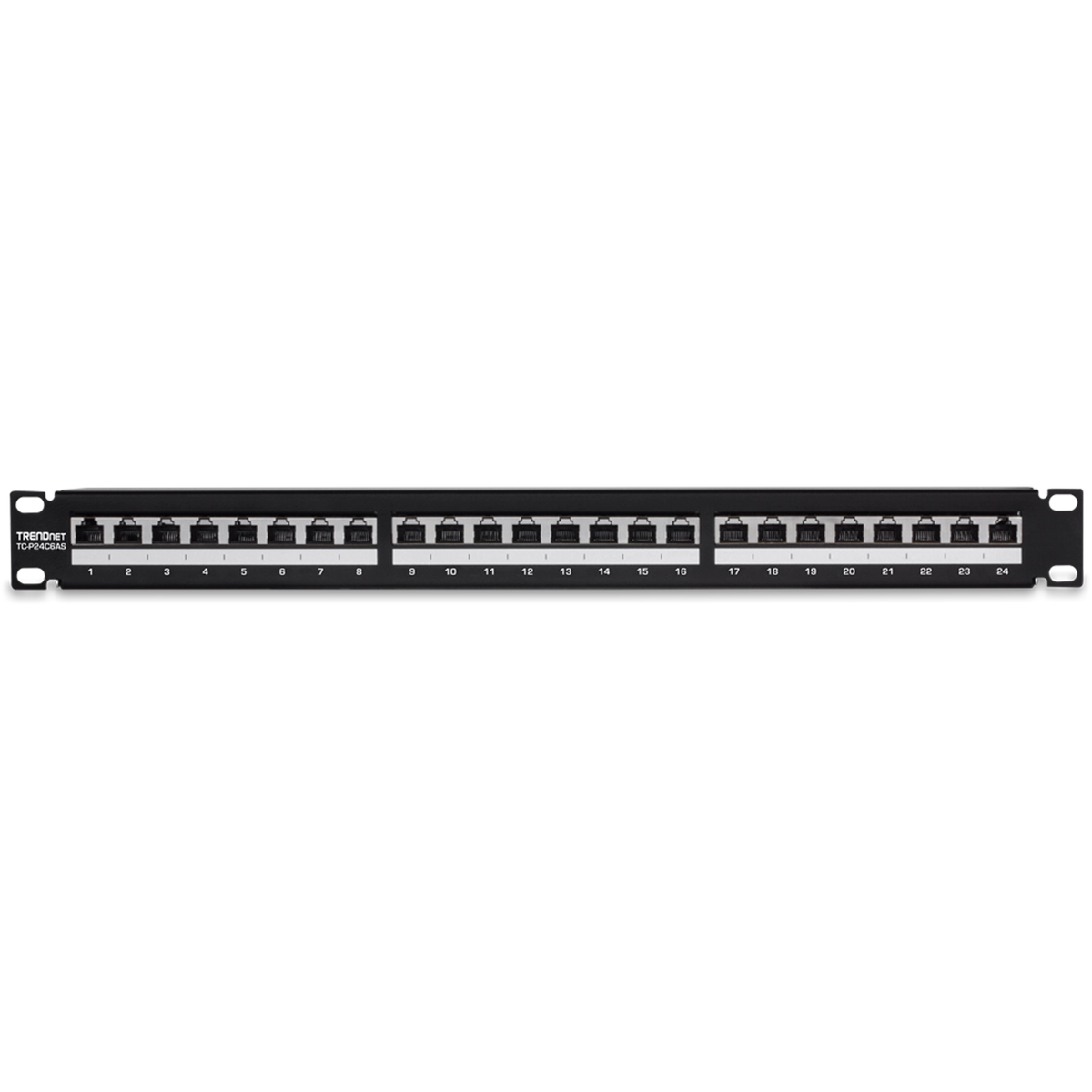 TRENDNET - TC-P24C6AS - 24-Port Cat6a Shielded Patch Panel