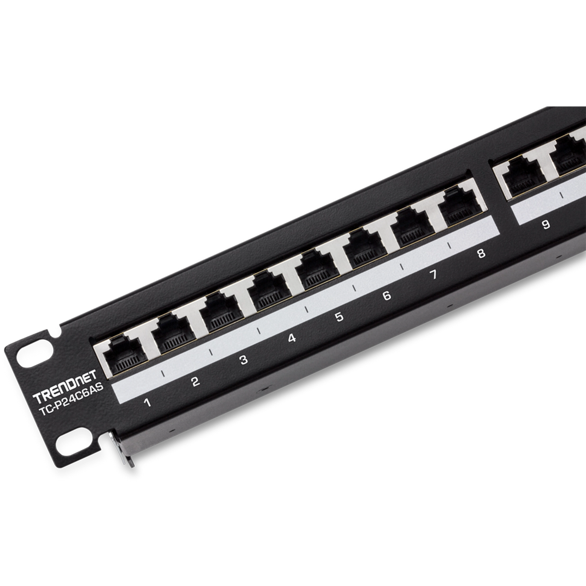 TRENDNET - TC-P24C6AS - 24-Port Cat6a Shielded Patch Panel