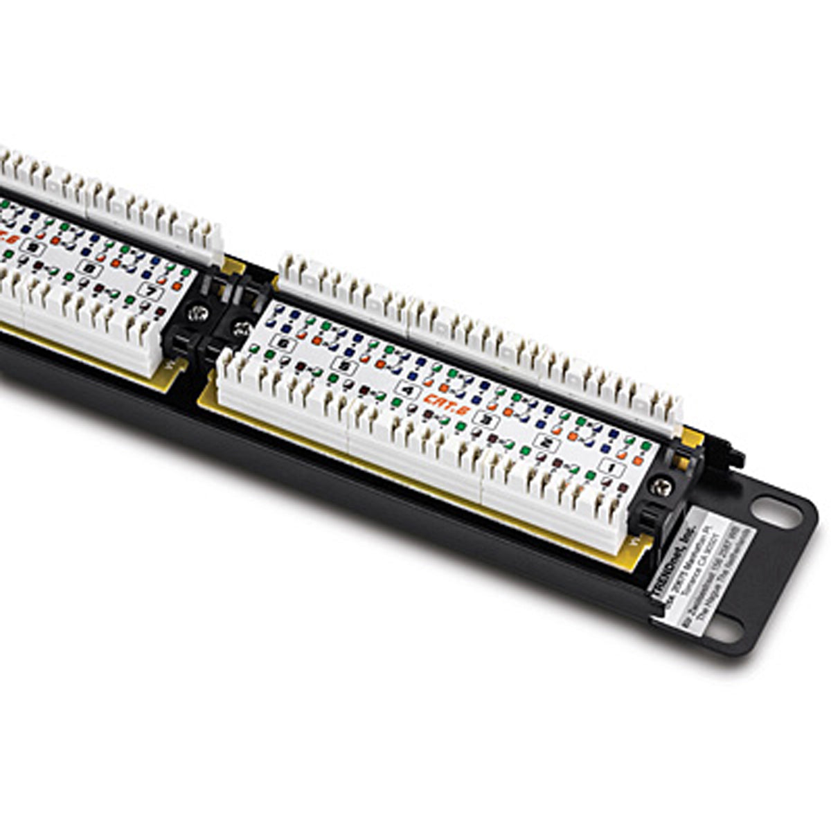 TRENDNET - TC-P24C6 - Cat6 24-port Unshielded Patch Panel