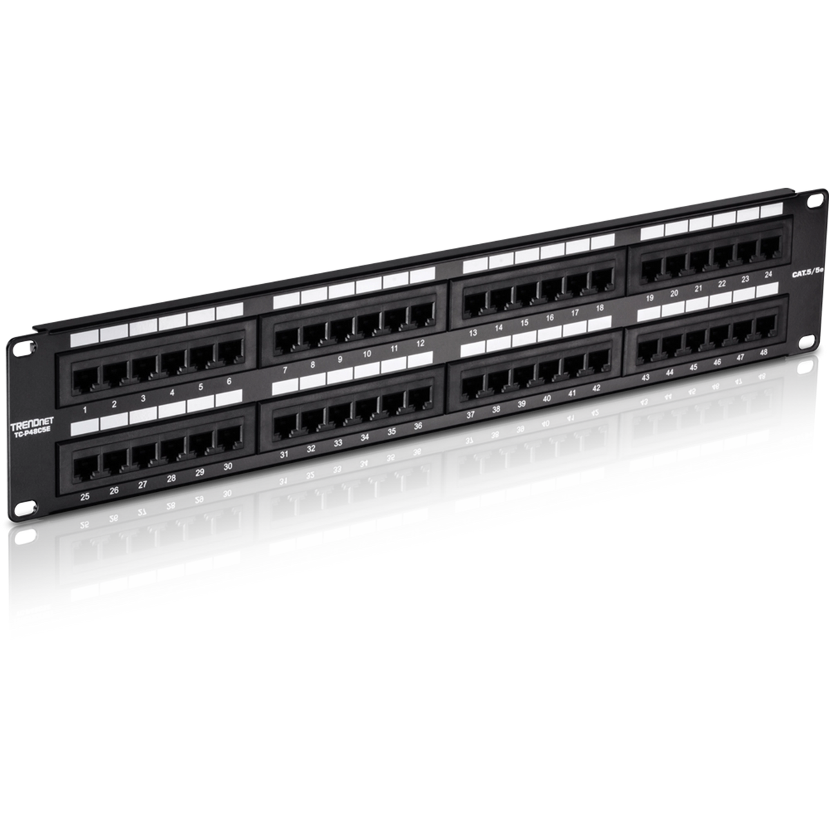 TRENDNET - TC-P48C5E - Cat5/5e 48-port Unshielded Patch Panel