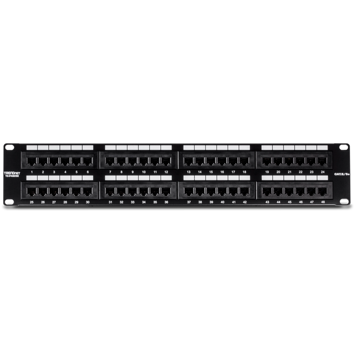 TRENDNET - TC-P48C5E - Cat5/5e 48-port Unshielded Patch Panel