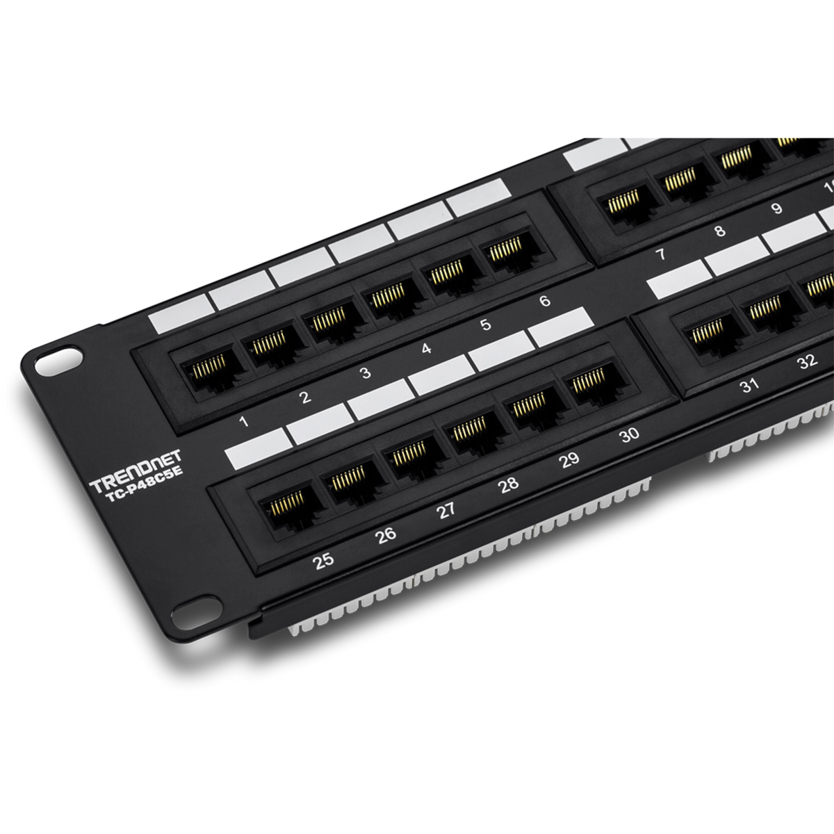 TRENDNET - TC-P48C5E - Cat5/5e 48-port Unshielded Patch Panel