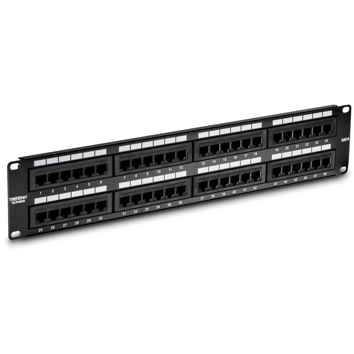TRENDNET - TC-P48C6 - Cat6 48-port Unshielded Patch Panel