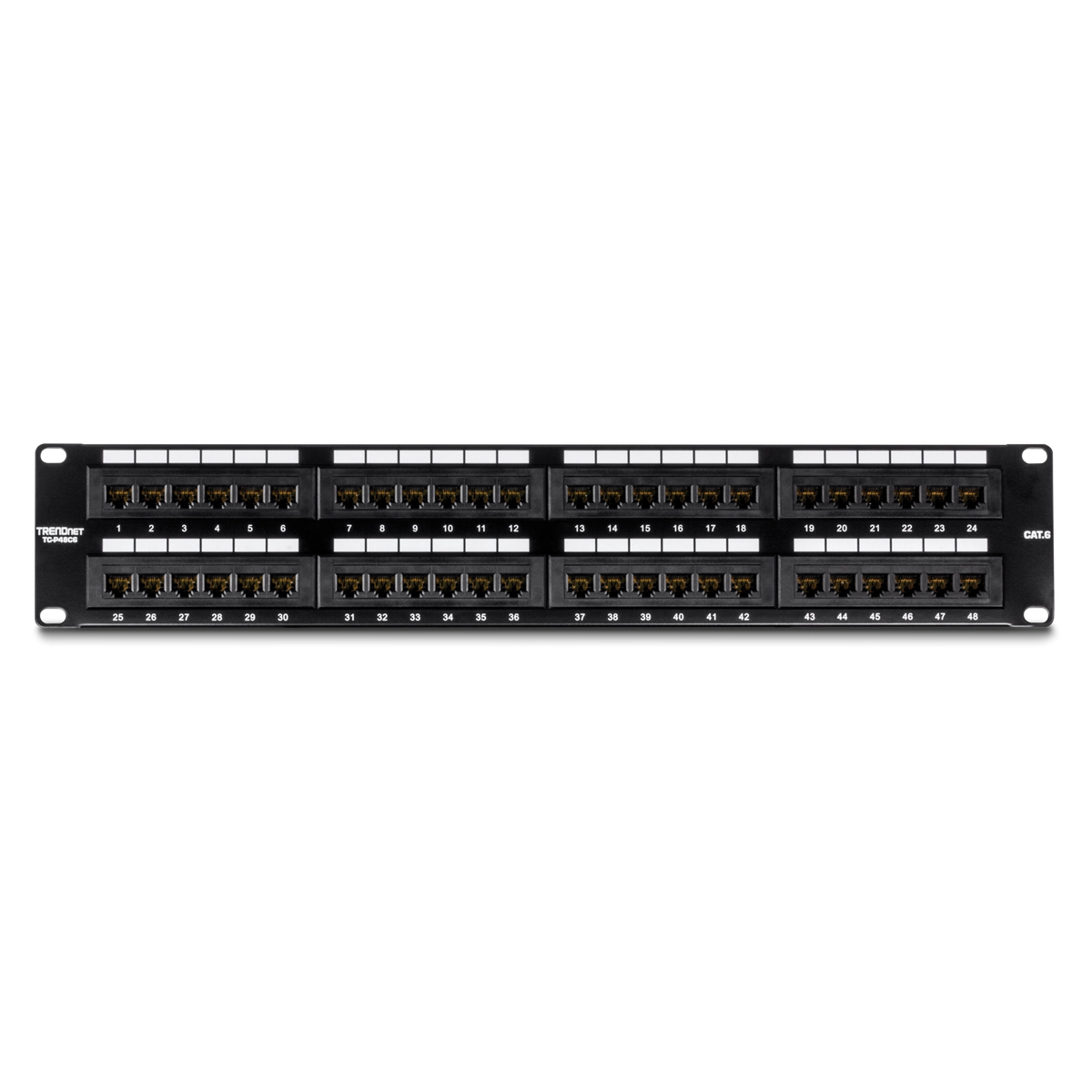 TRENDNET - TC-P48C6 - Cat6 48-port Unshielded Patch Panel