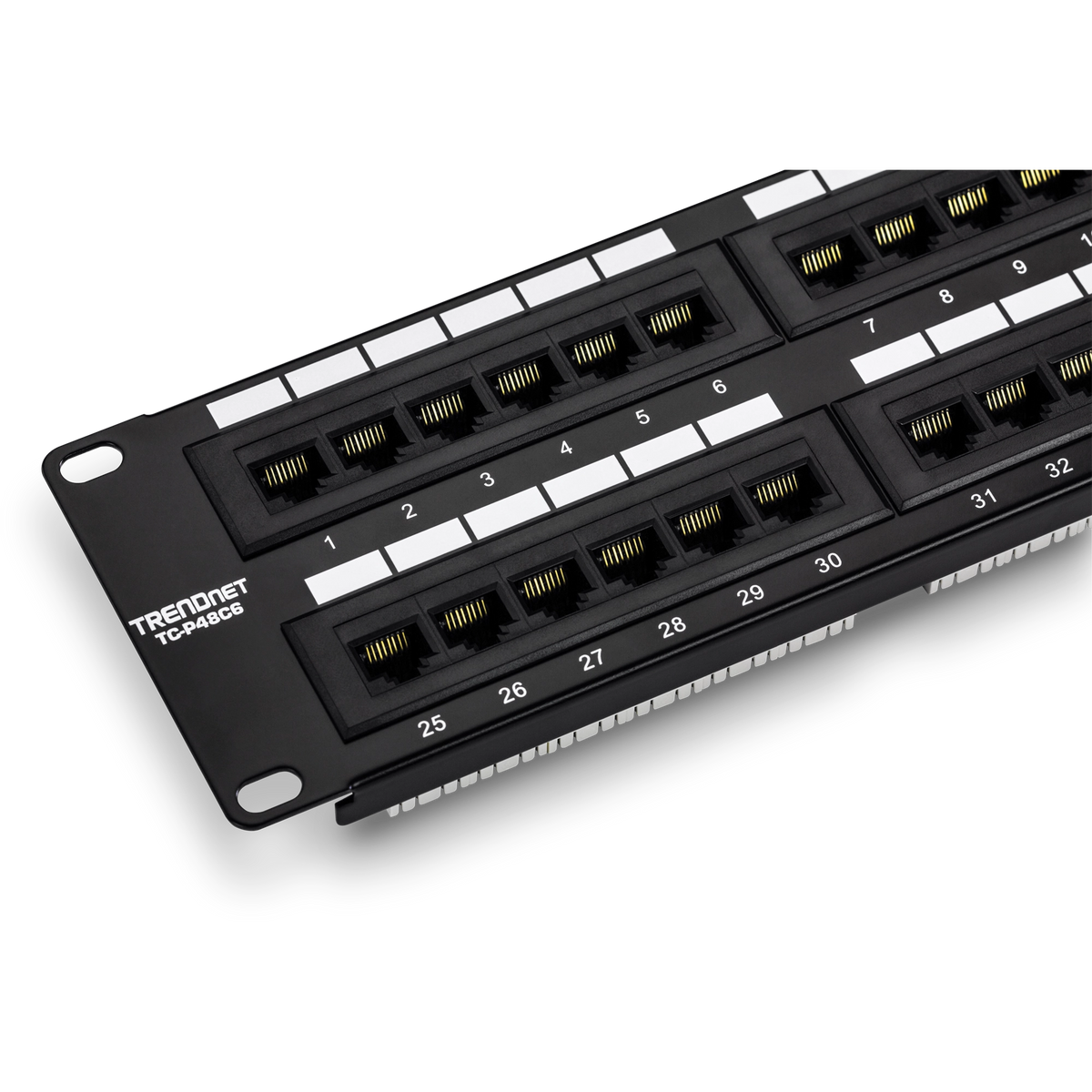 TRENDNET - TC-P48C6 - Cat6 48-port Unshielded Patch Panel