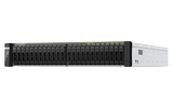 QNAP - TDS-h2489FU-4314-512G-US - QNAP 24-Bay 2U all-flash NAS, NVMe Gen 4 x4, Dual Intel Xeon Silver 4314Y processor (up to 3.4 GHz), 512GB RDIMM ECCC DDR4 RAM, 4 x 2.5GbE LAN, 2 x 25GbE SFP28 SmartNIC port, 2 x PCIe expansion slot