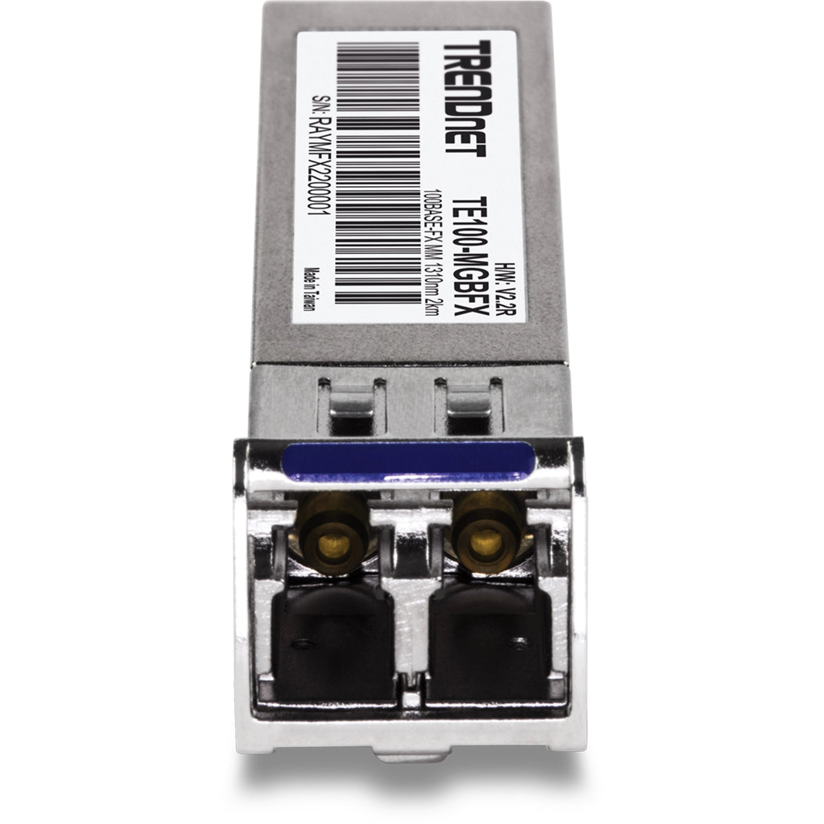 Trendnet - TE100-MGBFX - Mini-GBIC Multi-Mode 100Base-FX LC Module (2KM)