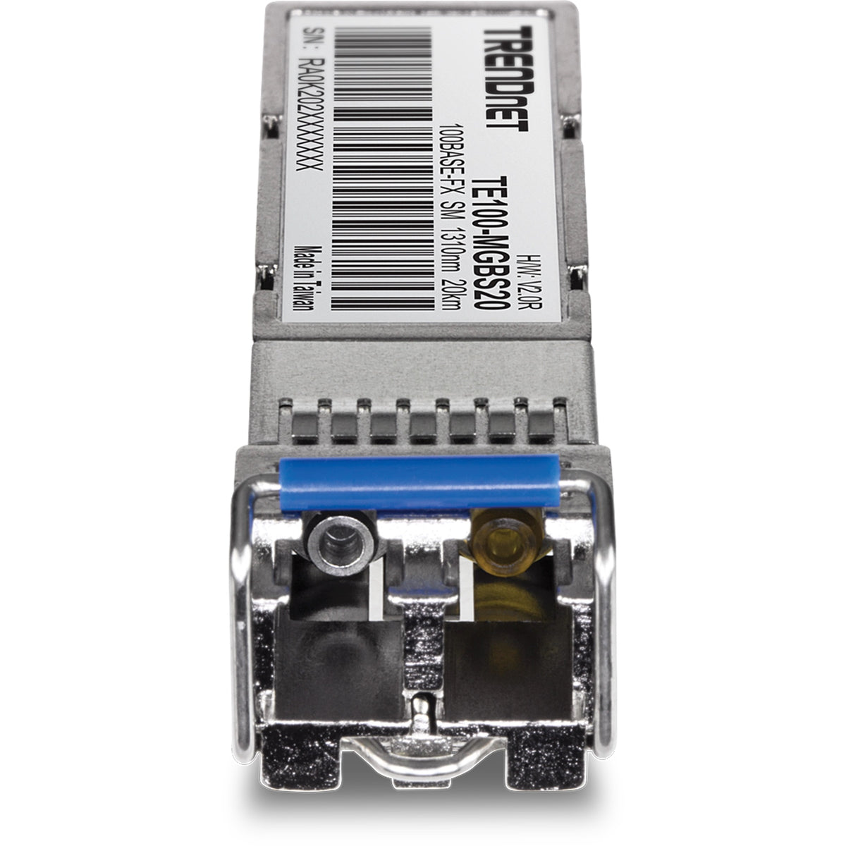 TRENDNET - TE100-MGBS20 - Mini-GBIC Multi-Mode 100-Base-LX LC Module (20KM)