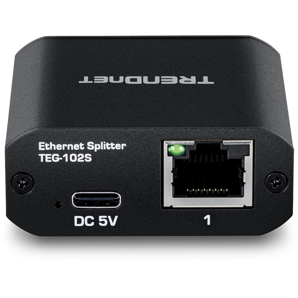 TRENDNET - TEG-102S - 2-Port Gigabit Splitter with USB Type C Power