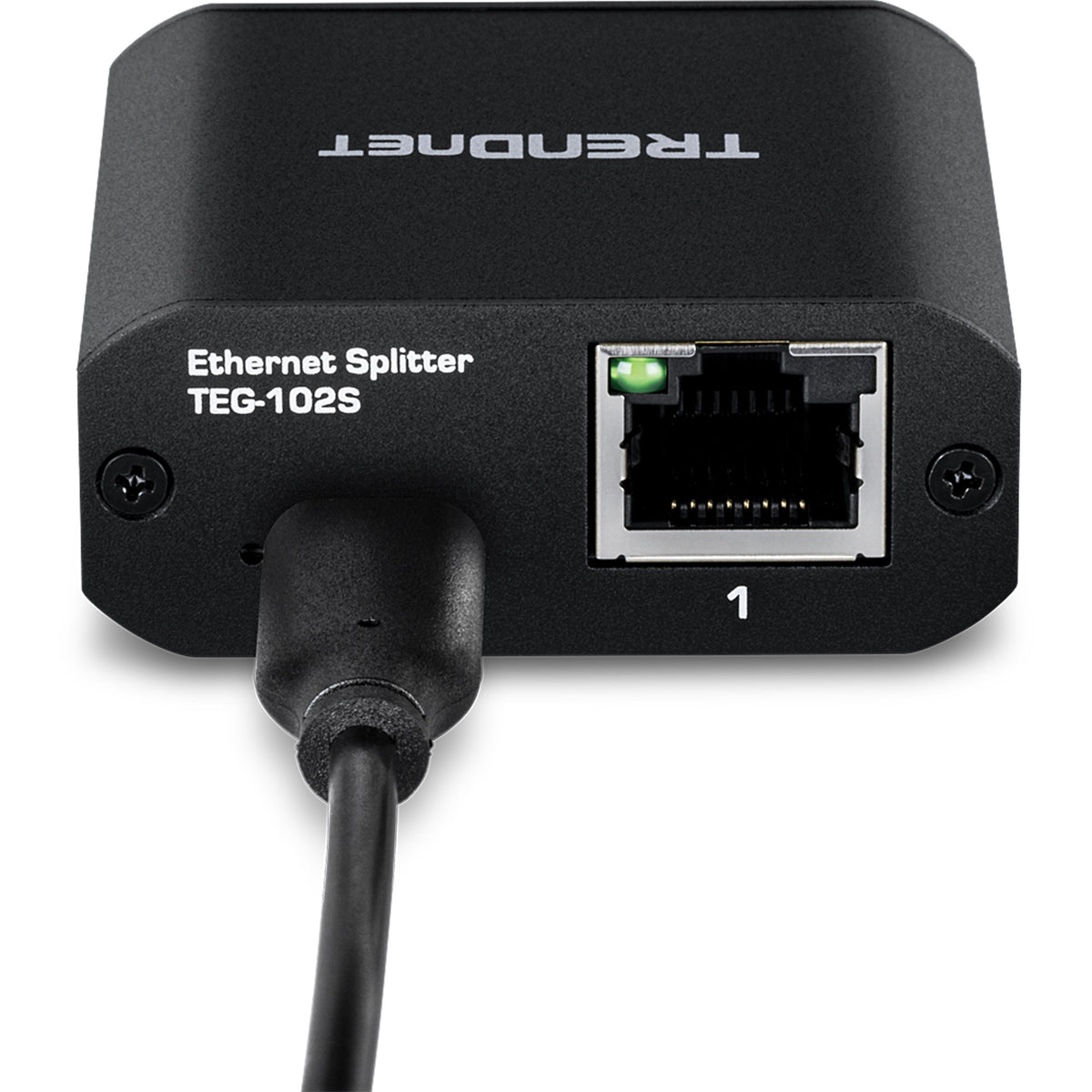 TRENDNET - TEG-102S - 2-Port Gigabit Splitter with USB Type C Power