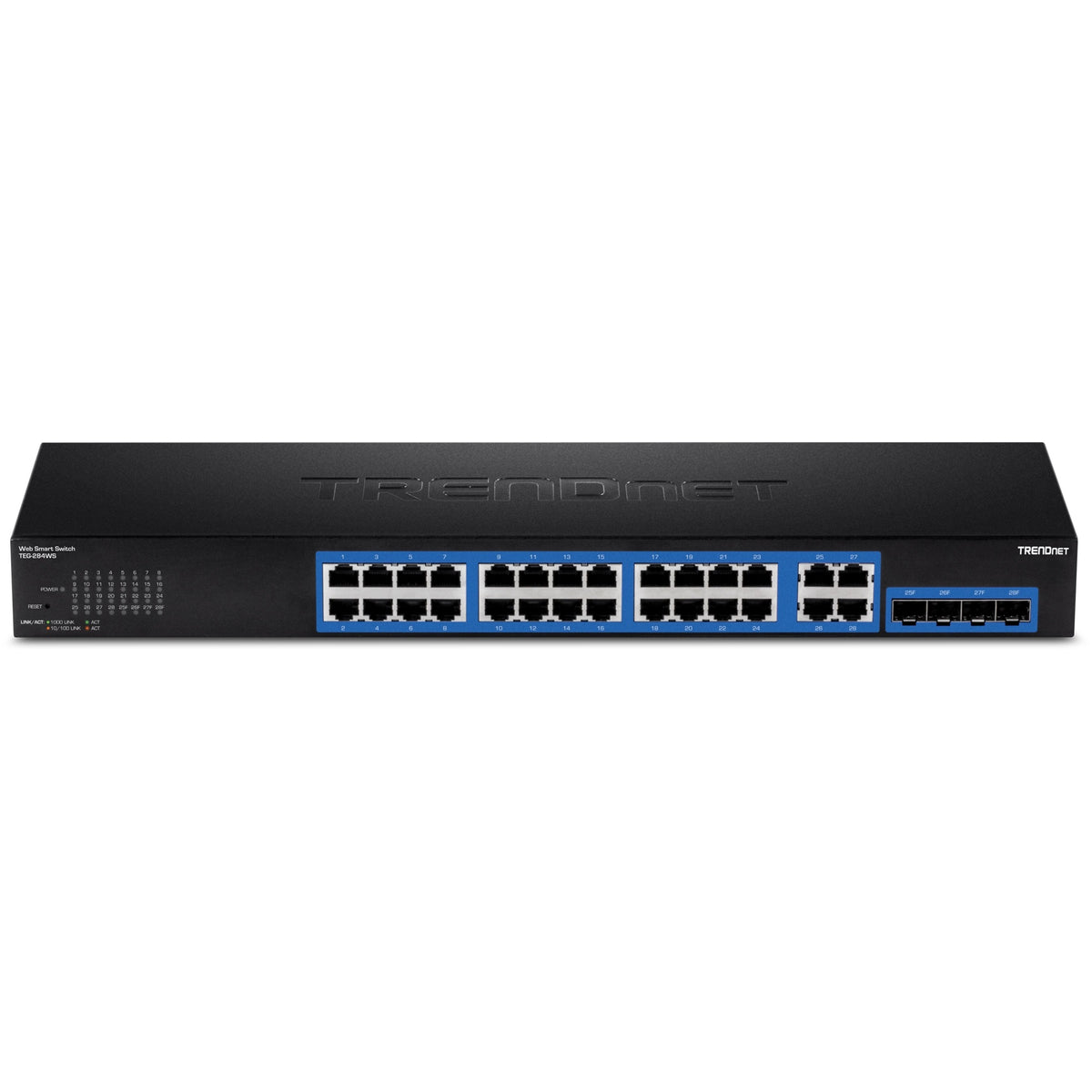 TRENDNET - TEG-284WS - 28-Port Gigabit Web Smart Switch