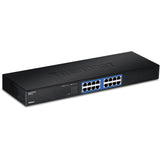 TRENDNET - TEG-S16g - 16-port Gigabit GREENnet Switch(Rack Mount)