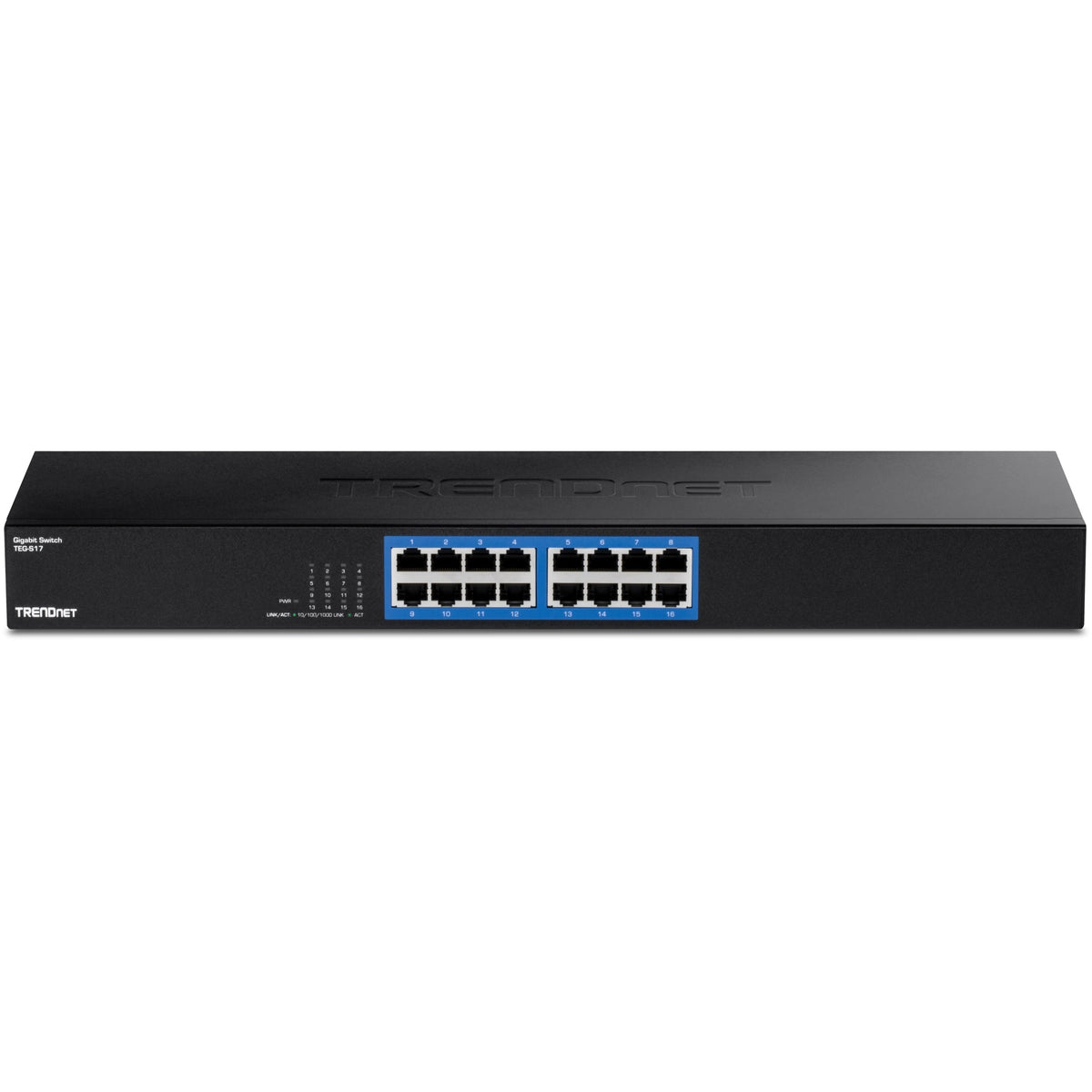 TRENDNET - TEG-S17 - 16-port Gigabit Switch(Rack Mount)