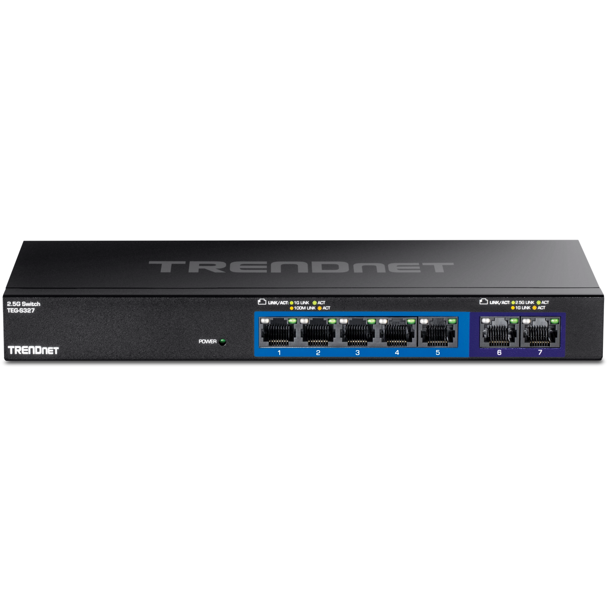 TRENDNET - TEG-S327 - 7-port Multi-Gig Switch