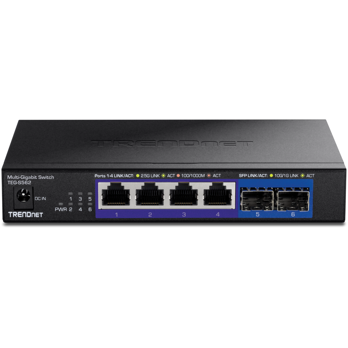 TRENDNET - TEG-S562 - 6-Port Multi-Gig Switch