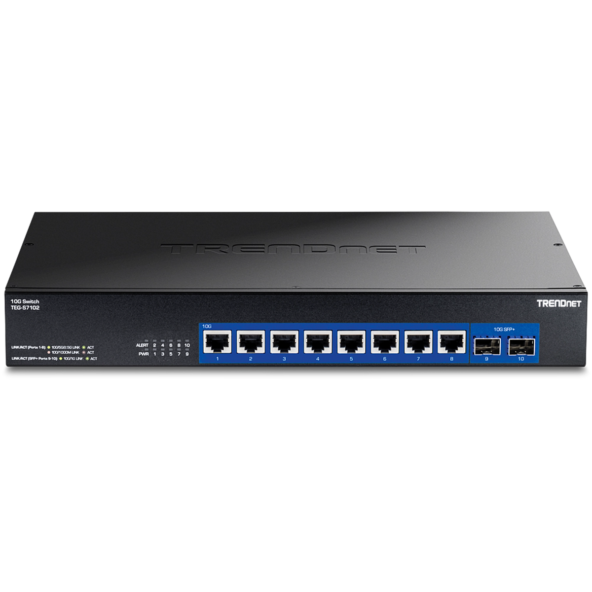 TRENDNET - TEG-S7102 - 10-Port 10G Unmanaged Switch