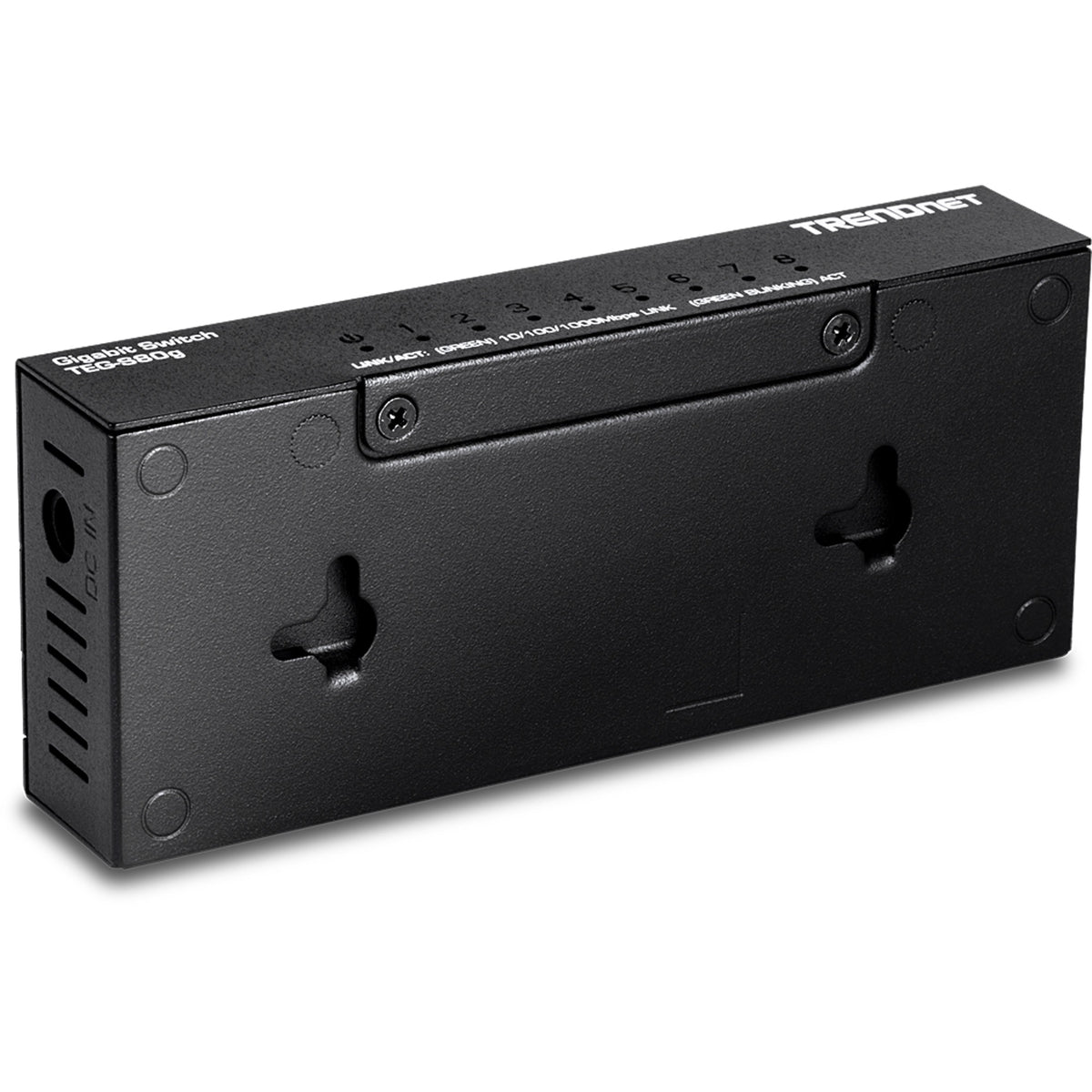 TRENDNET - TEG-S80g - 8-port Gigabit GREENnet  Mini Switch (Metal)
