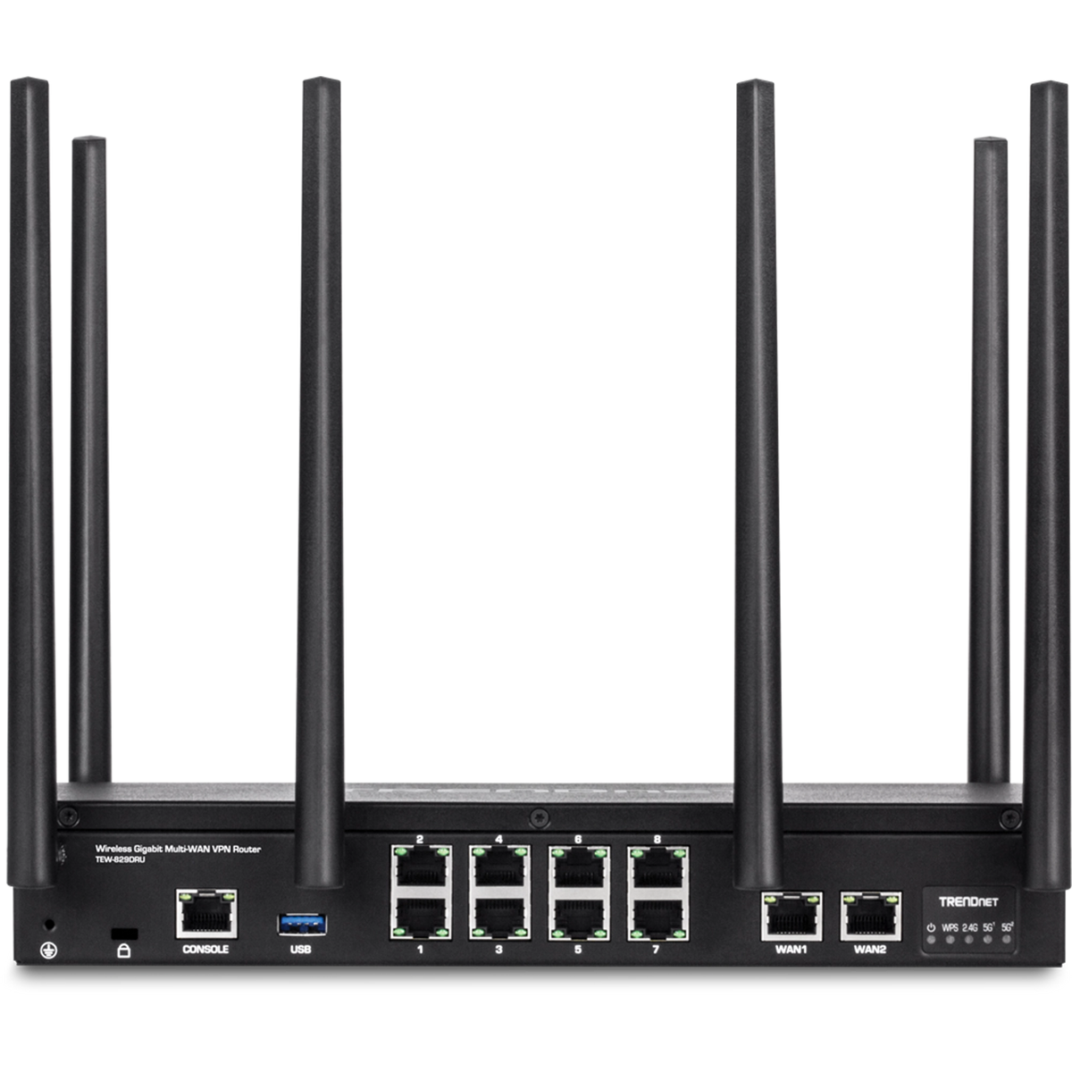 Trendnet - TEW-829DRU(CA) - AC3000 Wireless Gigabit Multi-WAN VPN SMB Router